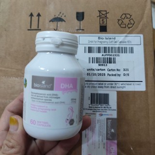   Date 2028  Mẫu mới  DHA bầu Bioisland Úc  60 viên  bổ sung DHA cho phụ nữ sắp mang thai mẹ bầu và mẹ sau sinh 