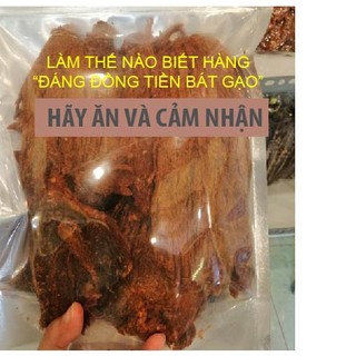 Bò khô miếng mềm , chất lượng có hút chân không đặc sản đà nẵng  500gr