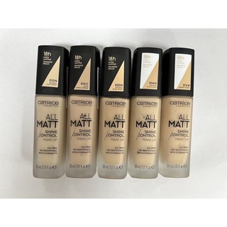 Kem Nền Catrice All Matt Plus Shine Control Make Up 18h
