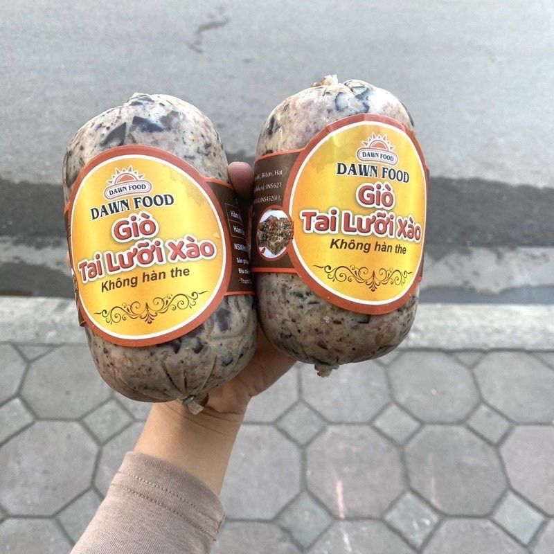 Giò xào tai lưỡi 1kg 2cây