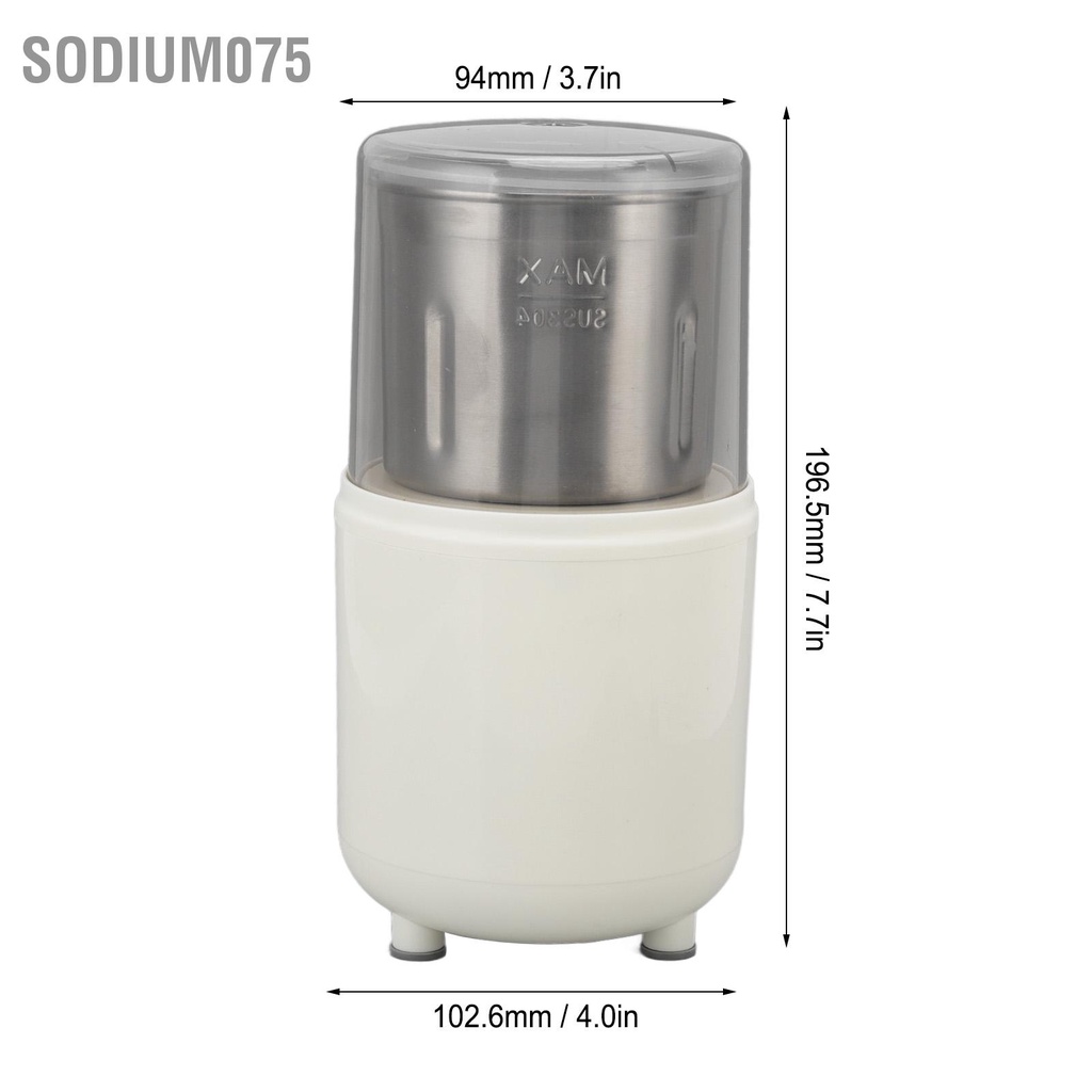 Có thể bán buôn Máy Xay Gia Vị Cà Phê Điện Bằng Thép Không Gỉ Mài Công Cụ Cho Nhà Bếp Đình Sodium075 Hàng giao ngay