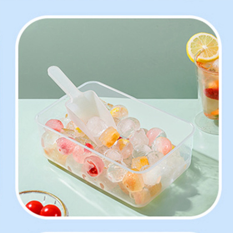 1 Bộ Khuôn Silicone Làm Đá 32 Ngăn An Toàn