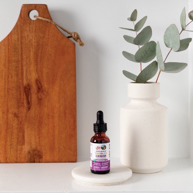 Tăng đề kháng hữu cơ Mary Ruth’s Organic Toddler Elderberry