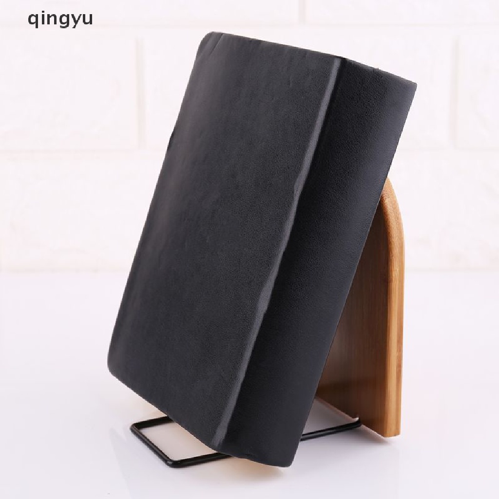 Qingyu Giá Đỡ Đầu Sách Bằng Tre Tự Nhiên Để Bàn