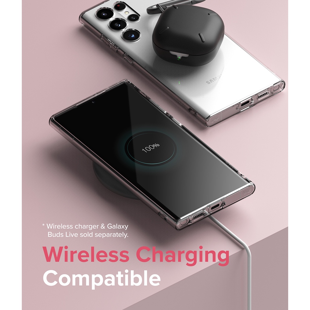 Ốp điện thoại Ringke Air TPU mềm dẻo cho Galaxy S22 Ultra