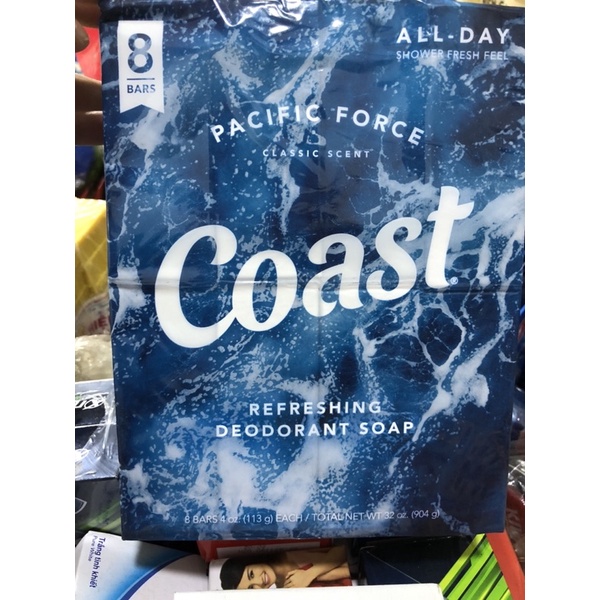 Xà bông cục Coast Mỹ, Coast nhập