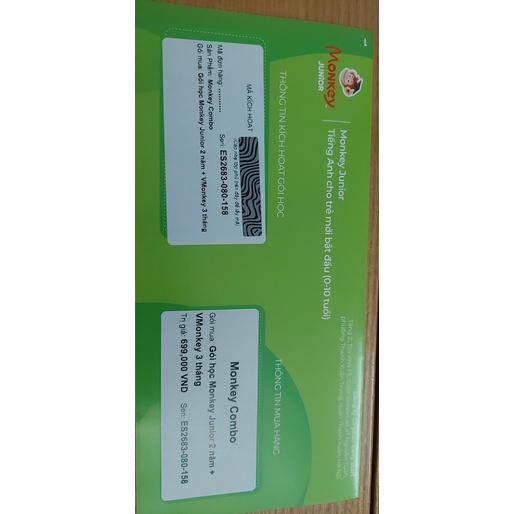 Monkey Junior trọn đời