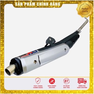 Pô uma mỏ chu v4 + cổ + ốp gắn xe wave 110 đời mới