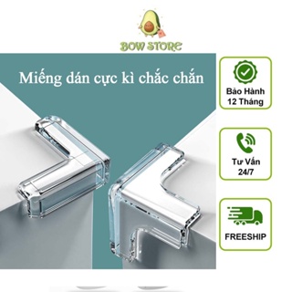 Miếng Bọc Cạnh Bàn Silicon Xốp Bịt Góc Bàn Tránh Va Chạm Miếng Bịt Góc