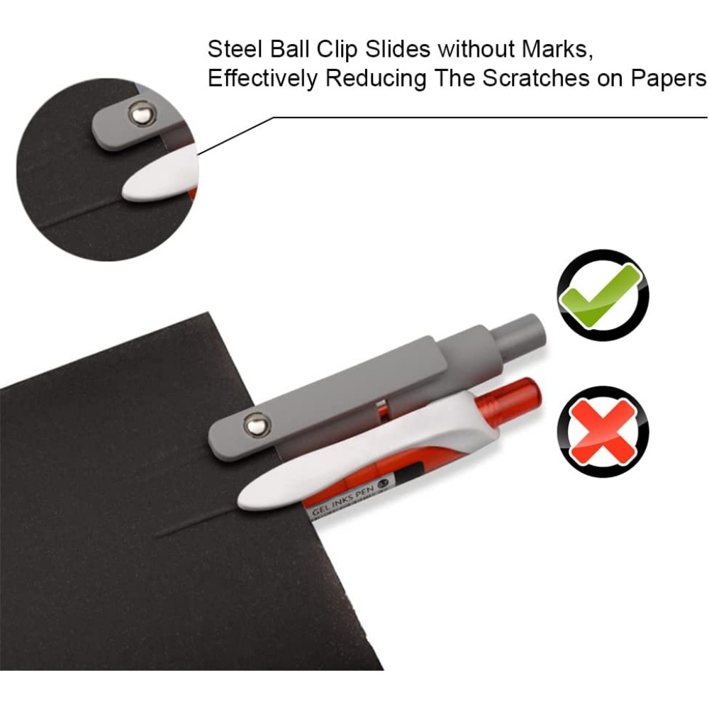 Bút Bi Bấm Morandi Màu Sắc Trung Tính Chống Phai Màu Tiện Dụng Cho Học Sinh / Văn Phòng