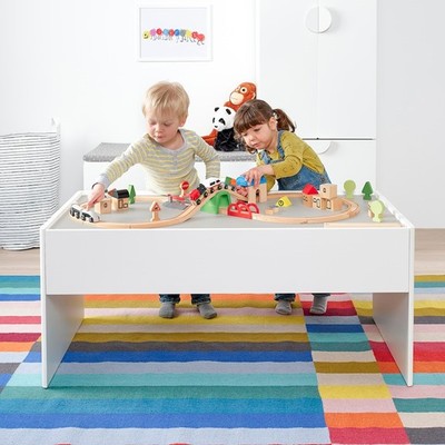 MARINO, Sân chơi thu nhỏ dành cho bé kèm hộc tủ kéo DEK_026, 119x57x52cm, tủ gỗ Scandi Home