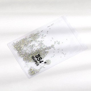 Set 1440 Hạt Đá Pha Lê Trong Suốt Dùng Trang Trí Móng DIY