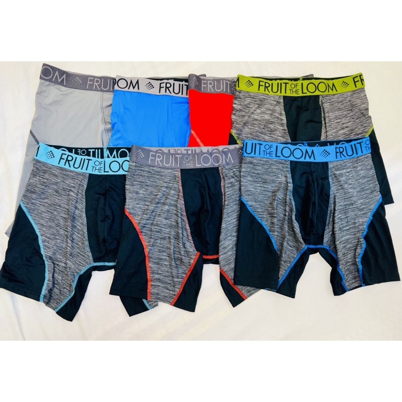 Combo 3-5-7 pcs compression nam fruit of the loom,chất liệu thun lạnh 93%polyester 7%spandex ,màu sắc đa dạng,thoáng mát