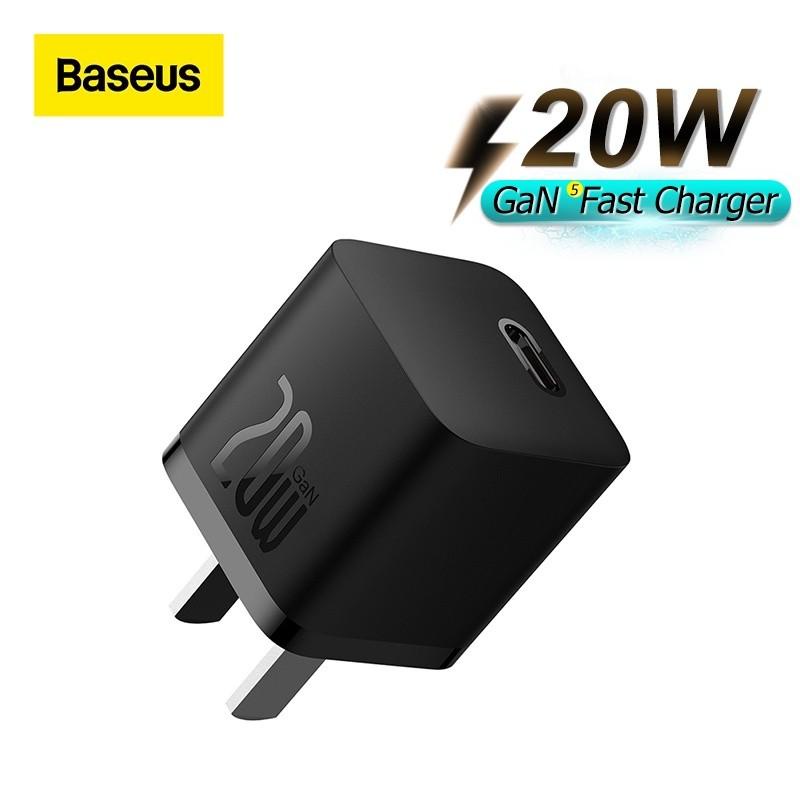 Bộ Sạc du lịch Baseus GaN 5 công xuất 20W sạc nhanh chuẩn PD cho điện thoại và máy tính bảng | BigBuy360 - bigbuy360.vn