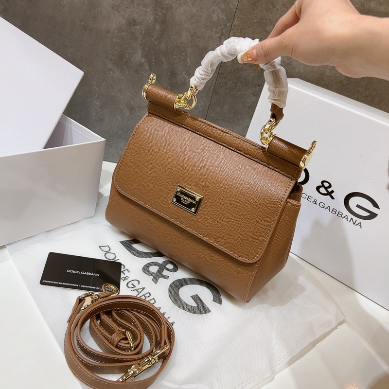 Túi xách DG 𝐒𝐈𝐂𝐈𝐋𝐘 𝐃𝐀𝐔𝐏𝐇𝐈𝐍𝐄  Size 21Cm sẵn hàng