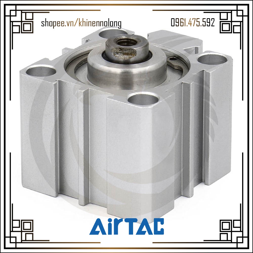Xi Lanh Khí Nén Compact AirTac SDA20 x 15/20/25/30/35/40/45/50/60