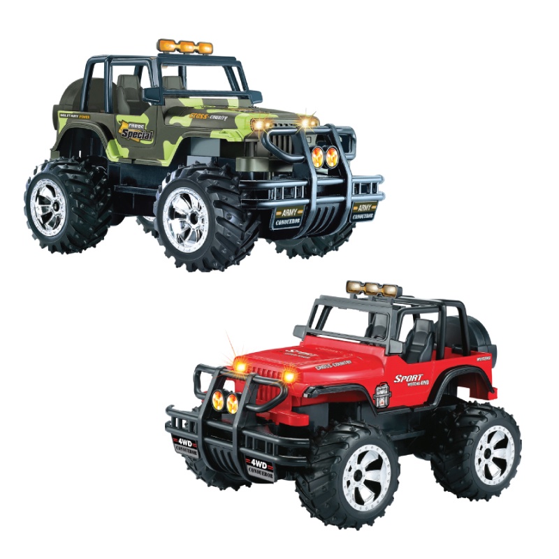 Đồ Chơi VECTO Đồ Chơi Xe Jeep Vượt Địa Hình Điều Khiển Từ Xa (Đỏ) VT358/RD