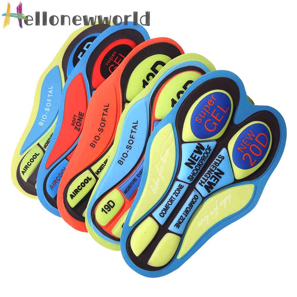 Miếng Đệm Quần Đùi Bằng Silicone 3D Co Giãn Chống Sốc Dành Cho Người Đi Xe Đạp