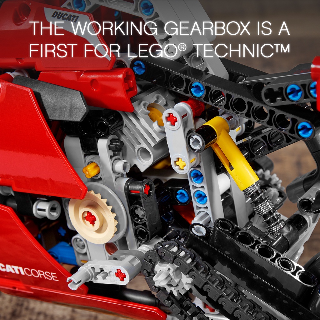 Bộ Đồ Chơi Lắp Ráp lego Hình Xe Hơi ducati panigale v4 r 42107  lego