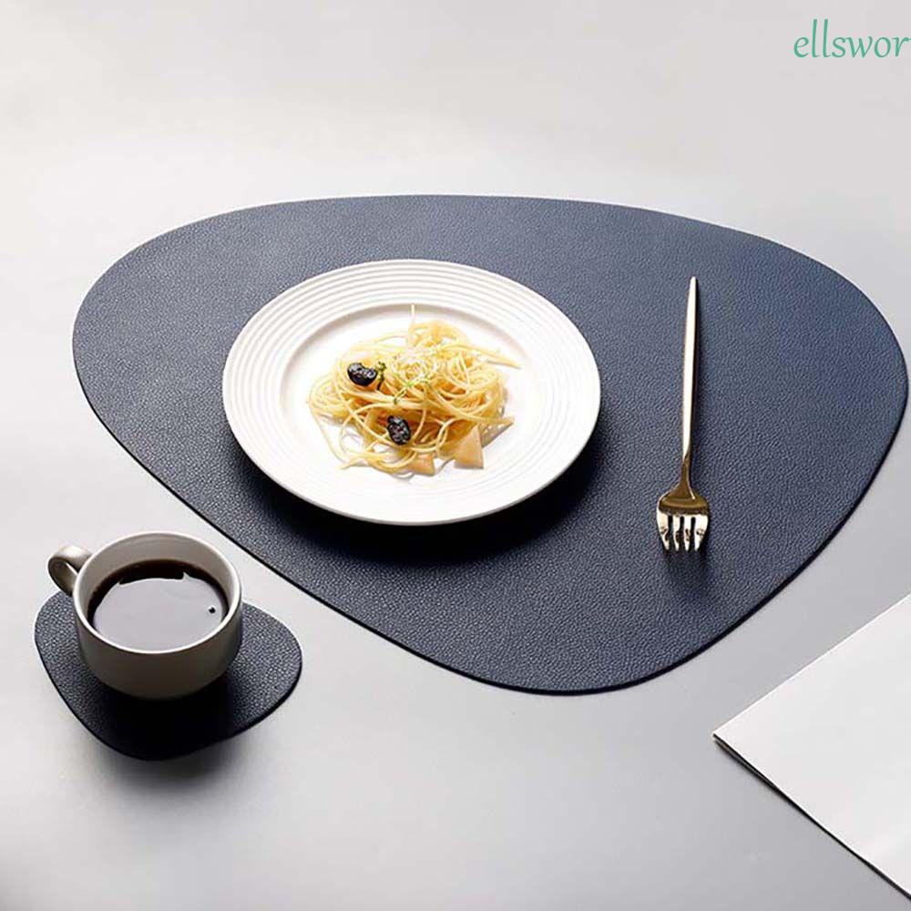 Tấm Lót Bàn Ăn Bằng Da PU Mềm Cách Nhiệt Chống Thấm Nước Tiện Dụng