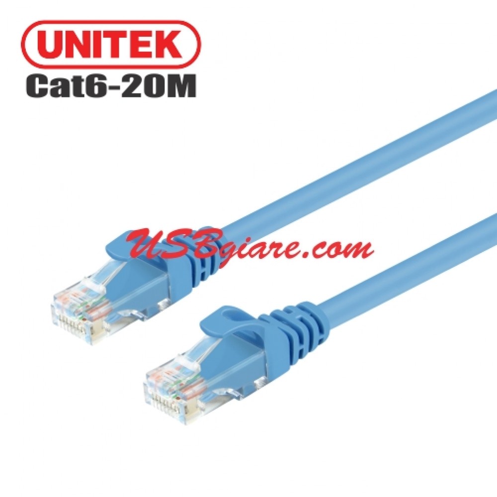 CÁP MẠNG 20M UTP CAT6 UNITEK Y-C815ABL