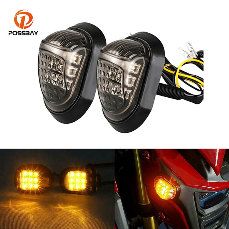 1 Cặp Đèn LED Tín Hiệu Xi Nhan Cho Xe Máy Honda Grom MSX125 MSX 125