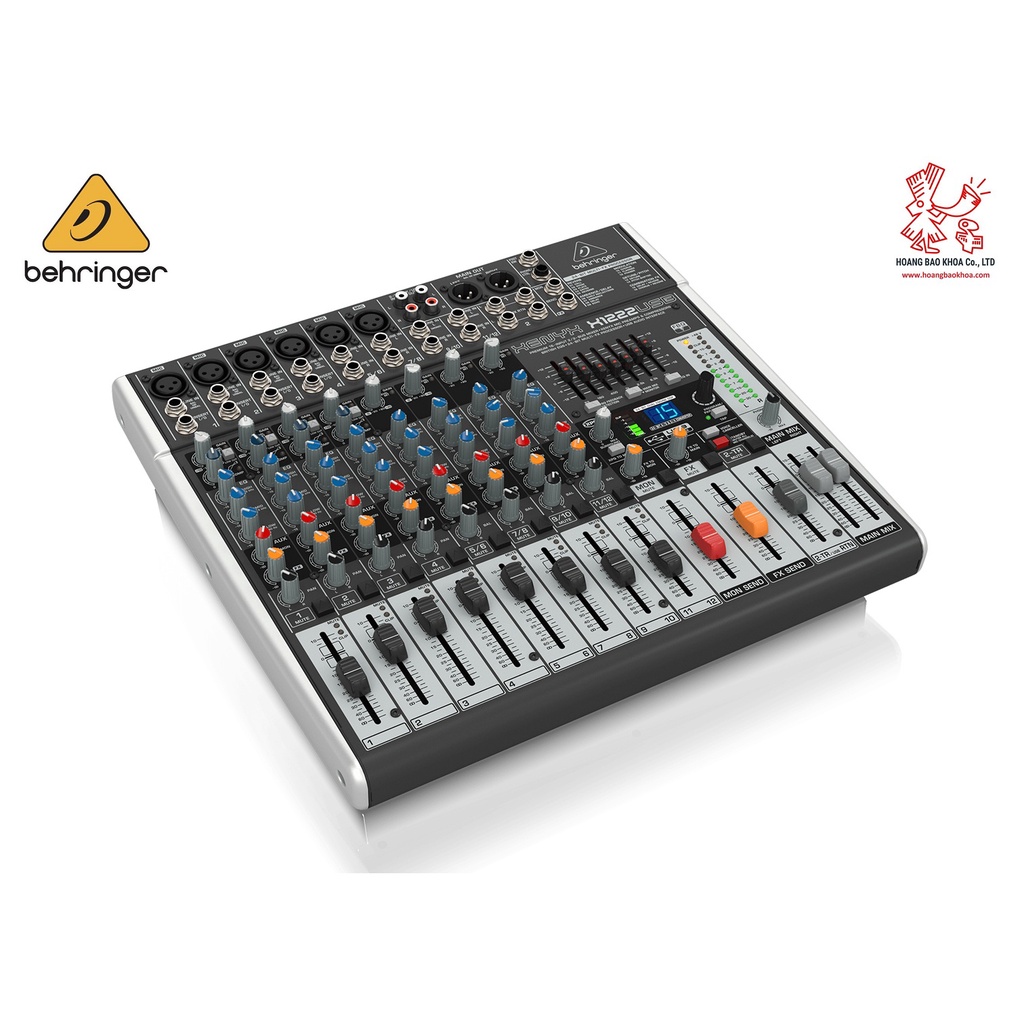X1222USB Analog Mixer Behringer| Mixer cơ Behringer X1222USB
