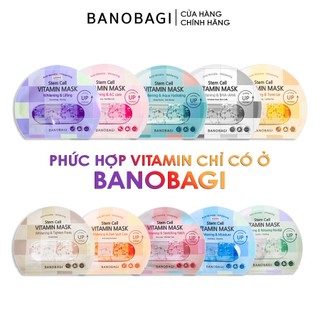Mặt Nạ BANOBAGI Stem Cell Vitamin Mask Phức Hợp Vitamin Chăm Da 30ml