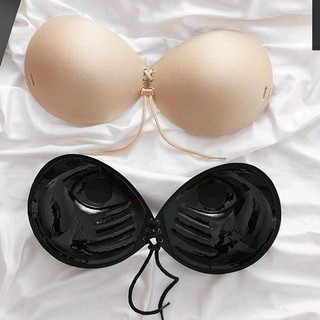 Áo bra dán ngực tặng kèm dây trong nâng 4cm chống tụt siêu chắc