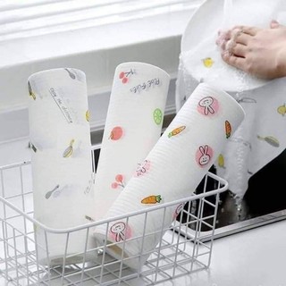 Cuộn giấy vải lau đa năng dai bền dùng nhiều lần