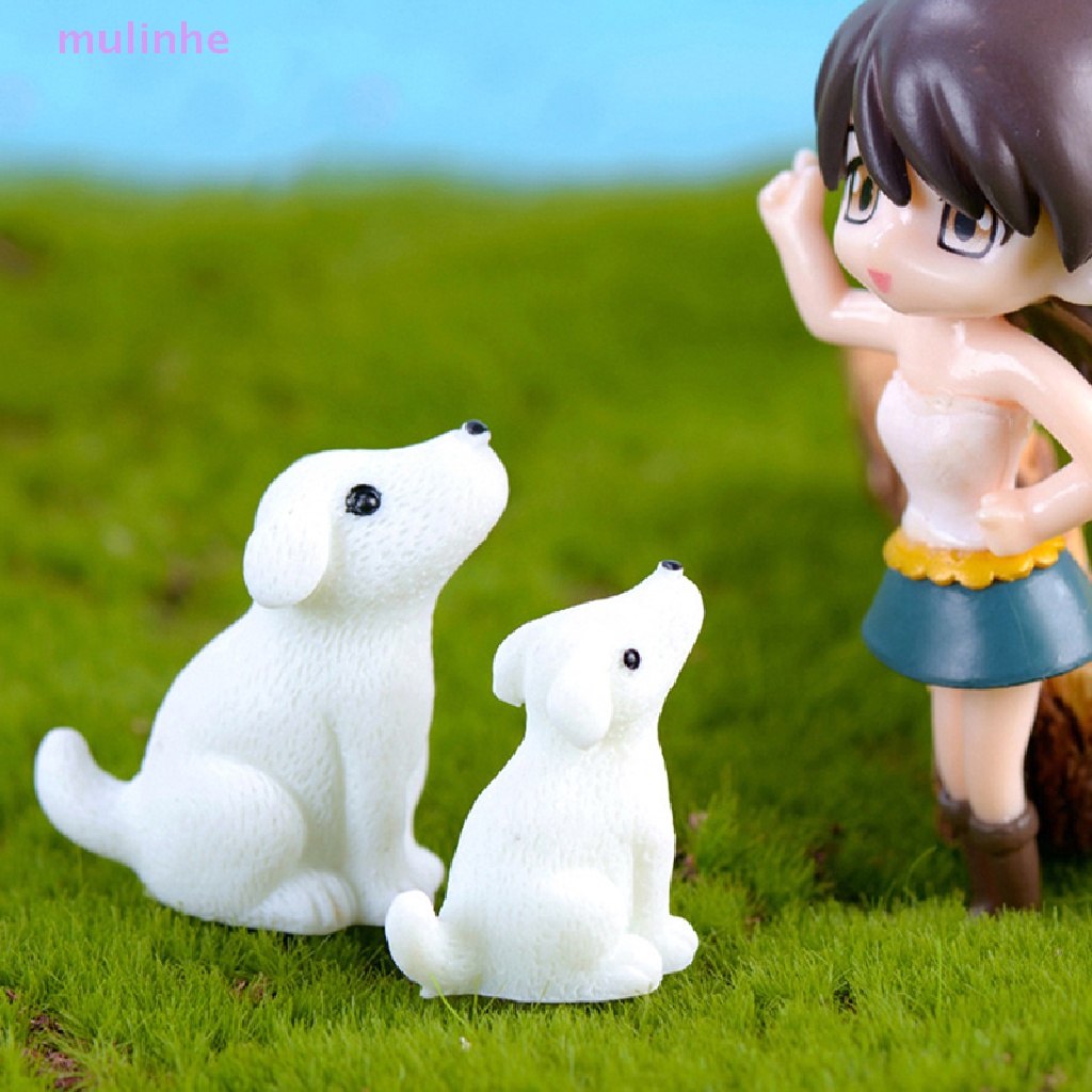 Đồ trang trí Chú Chó Mini Dễ Thương Dùng Trang Trí Tiểu Cảnh
