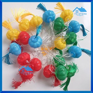 Dây đèn led lồng đèn chỉ, đèn led tú cầu 5m-20 bóng nhiều màu trang trí lễ, tết ,party