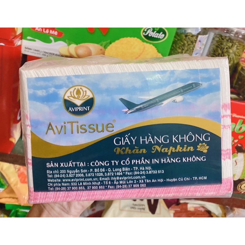 Giấy ăn hàng không Avitissue