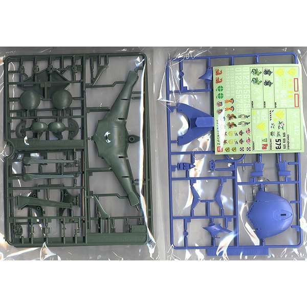 Mô Hình Lắp Ráp EX-12 TROOPS PLANES SET FOR ZEON-FORCE Bandai 4573102569981
