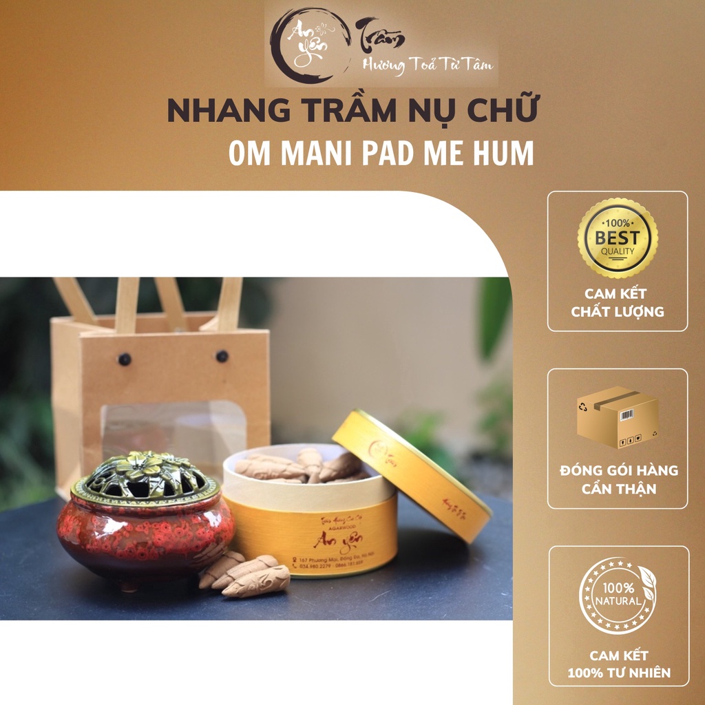 Nhang Trầm Nụ Chữ Om Mani Pad Me Hum - TRẦM AN YÊN