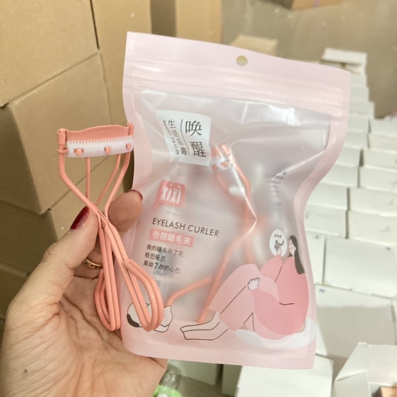 Bấm mi lược tách sợi mi siêu cong Xixi