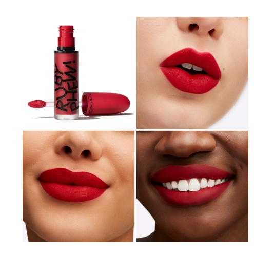 Bộ sưu tập son môi MAC phiên bản lễ hội • Ruby Woo’s Party Crew