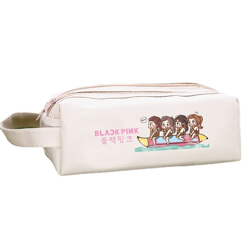 Túi Đựng Bút In Hình blackpink jisoo jennie rose lisa Xinh Xắn