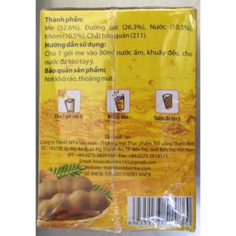 Đá me   THANH BÌNH Thai Iced Tamarind