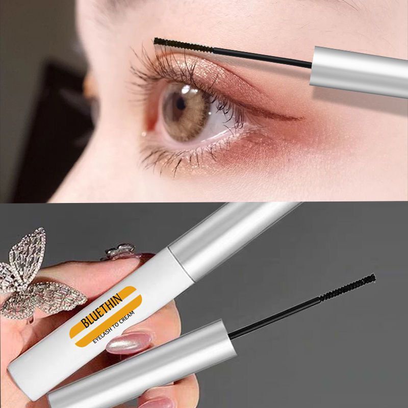 Bộ bút kẻ mắt + mascara DERF uốn cong làm dày lông mi kháng nước cao cấp