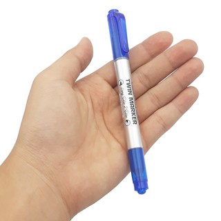 [01 Cây] Bút Lông Dầu 2 Đầu Mini Gstar CD-01 (Mực Xanh, Đỏ, Đen)