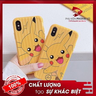💝Ốp Vali💝Ốp lưng iphone hình Pikachuu cho iPhone 6/6s/6plus/6sPlus/7Plus/8Plus/X/Xs