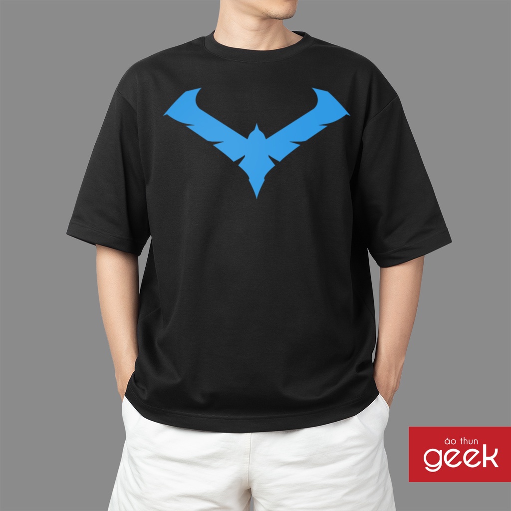 Áo thun Unisex hình Gotham Knights - NightWing sắc nét, 100% Cotton vải dày, siêu mịn.