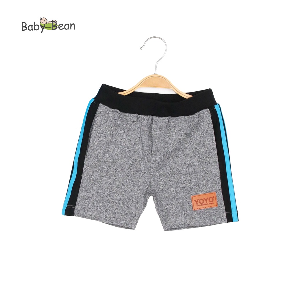 Bộ Đồ Thun Cotton in Hình & Chữ Bé Trai BabyBean