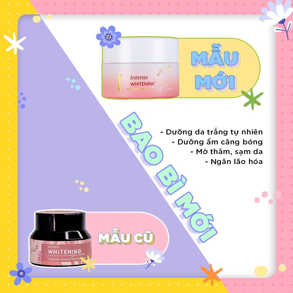 Bộ đôi Kem Vi Tảo + Mask Collagen 4in1 GUO dưỡng trắng hồng mờ thâm sạm se lỗ chân lông