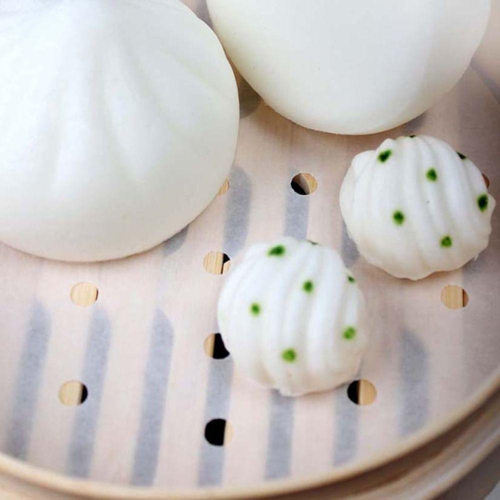 Set 100 Giấy Lót Hấp Bánh Hai Mặt Chống Dính Chống Dầu Màu Trắng TAYLOR1