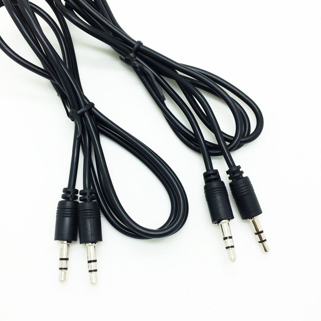 Dây loa hai đầu giắc 3.5 dài 1m