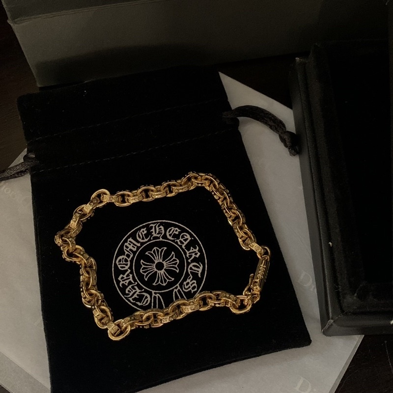 Fullbox lắc tay xích vàng mini CH