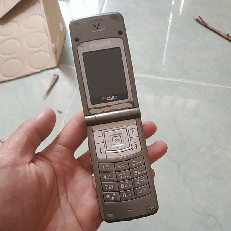Xác điện thoại Philips Xenium 909c