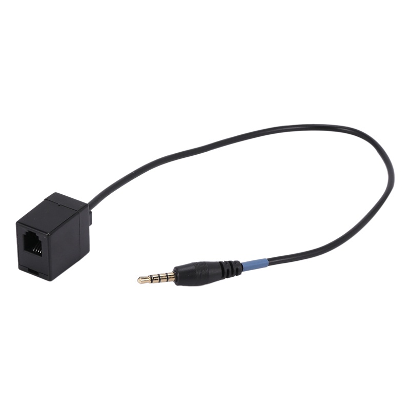 Dây Cáp Chuyển Đổi Đầu Cắm 3.5mm Sang Cổng Cắm RJ9 4P4C Chất Lượng Cao Cho Cisco